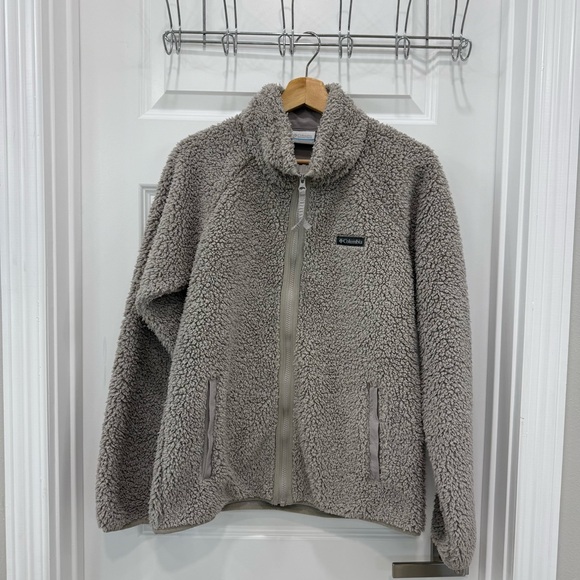 GUC COLUMBIA GreySherpa Fleece Jacket - Picture 1 of 4